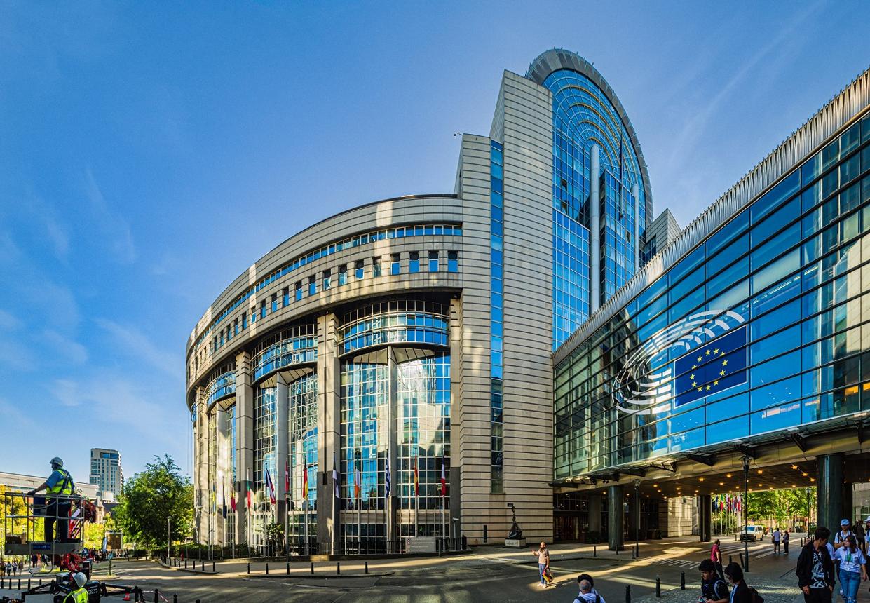 European Parliament searches investigation involving offices at the EU institution in Brussels.