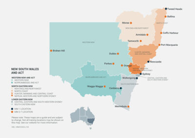 New South Wales countryside searched by police