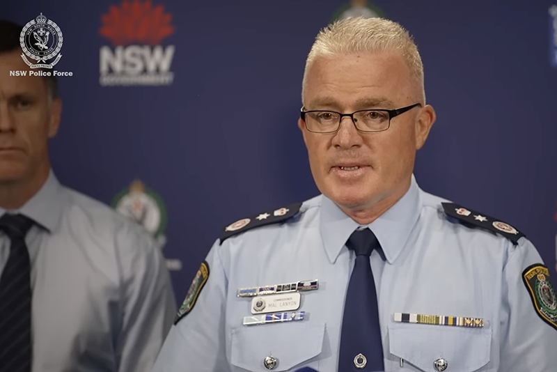 NSW bushland linked to police inquiry