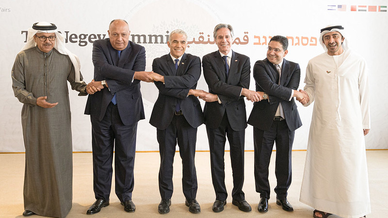 Middle East peace efforts led by regional diplomacy