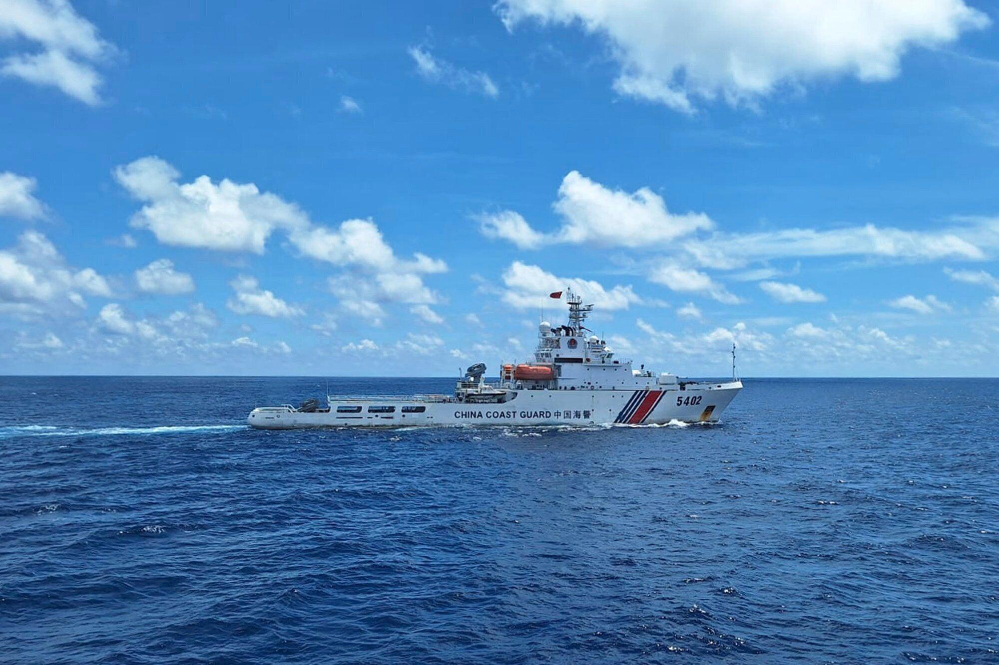 South China Sea map highlighting disputed maritime claims