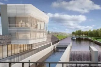 New Aalst weir Geert Weymeis enhances Dender River management