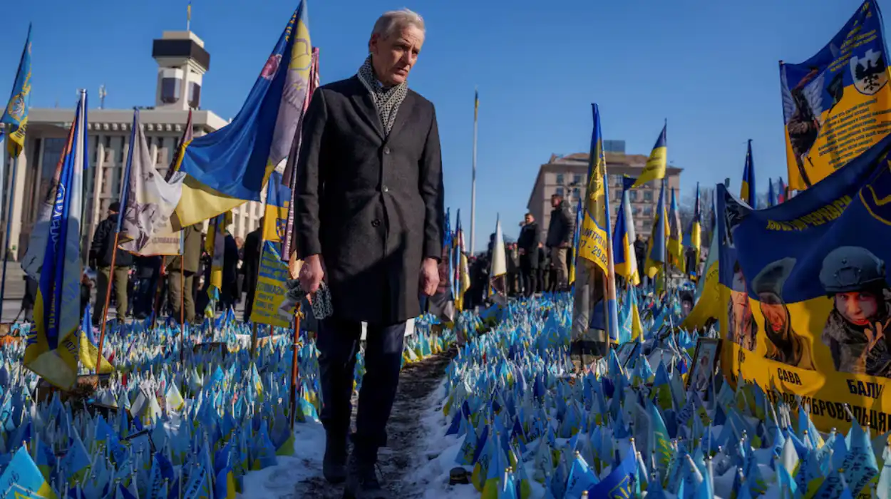 Norway PM Stoere to boost financial support for Ukraine