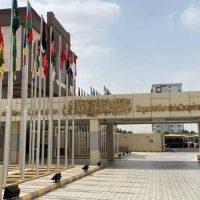 Israel Lebanon tensions discussed during press briefing at the Israeli foreign ministry in Jerusalem