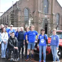 Oetingen Jogging club car wash Supporting young Paralympian dream