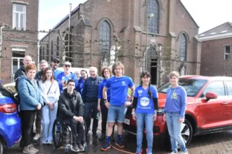 Oetingen Jogging club car wash Supporting young Paralympian dream