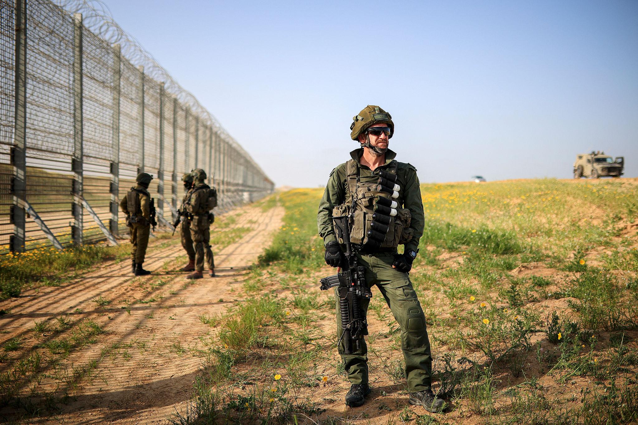 Israeli forces incident impacting Palestinian agriculture in central Gaza