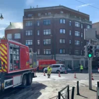 Oil spill in Molenbeek cleared by Flemish Brabant West team