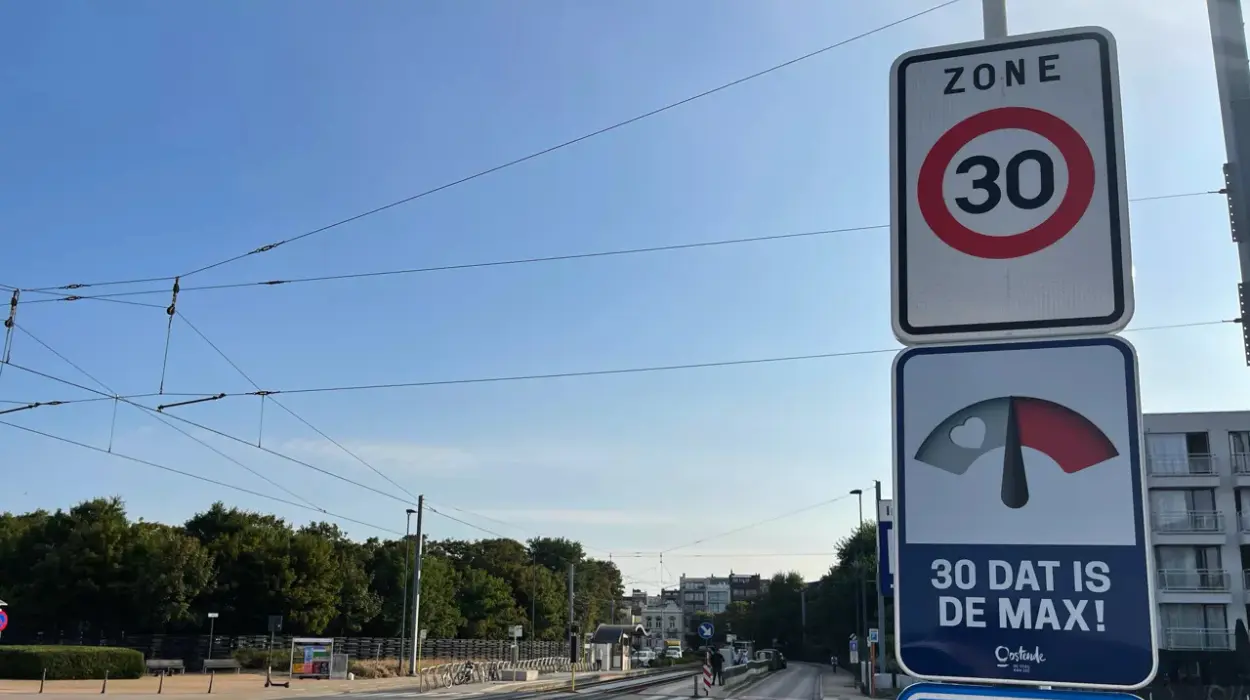 Ostend's Mayor John Crombez reduces 30 kmh speed limits for safer streets