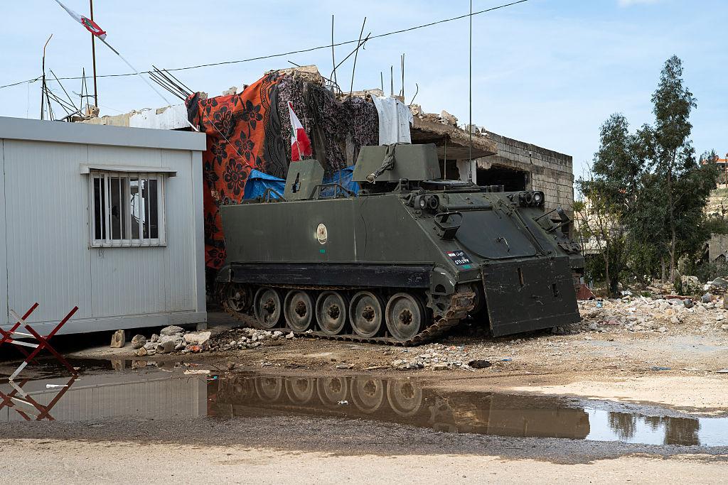 southern Lebanon conflict air strike aftermath destruction