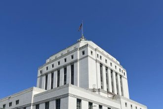 Federal courthouse reviewing Hollywood antitrust lawsuit