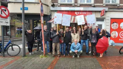 PVDA protests Boom financial cuts amid bankruptcy warnings