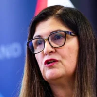 Palestinian FM Varsen Shahin welcomes UN vote as first step toward peace