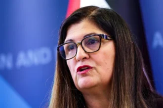 Palestinian FM Varsen Shahin welcomes UN vote as first step toward peace