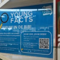 Pelt library's 'Young Facts' launch in May by Katrien Kens
