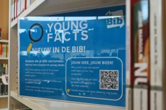 Pelt library's 'Young Facts' launch in May by Katrien Kens