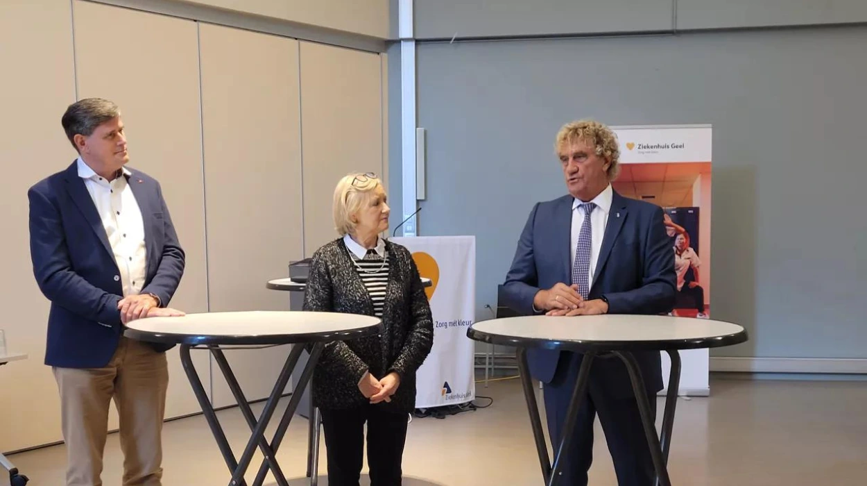 Planet Goudgeel Geel Hospital's €300,000 fundraiser with Jean-Marie