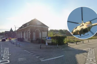 Police helicopter deployed in search near Bierbeek