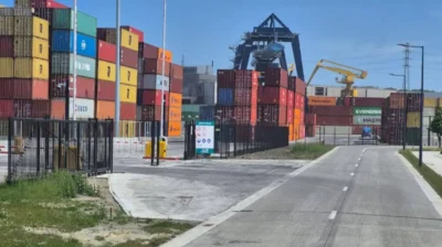 Port of Limburg in Genk launches 2 river drone ships