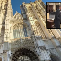 Princess Astrid at Antwerp Te Deum for July 21 National Day