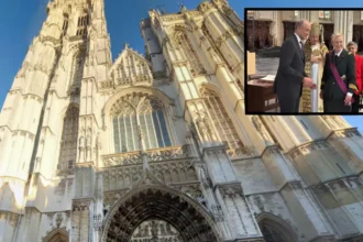 Princess Astrid at Antwerp Te Deum for July 21 National Day