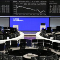 International stock market trends show improving investor confidence in Europe