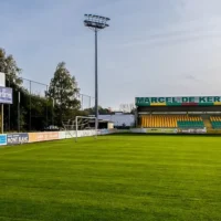 RFC Wetteren football club uses mole catcher to protect pitches