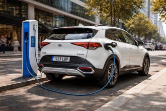 Hybrid and electric vehicles illustrating EU-China hybrid vehicle talks and European automotive competition.