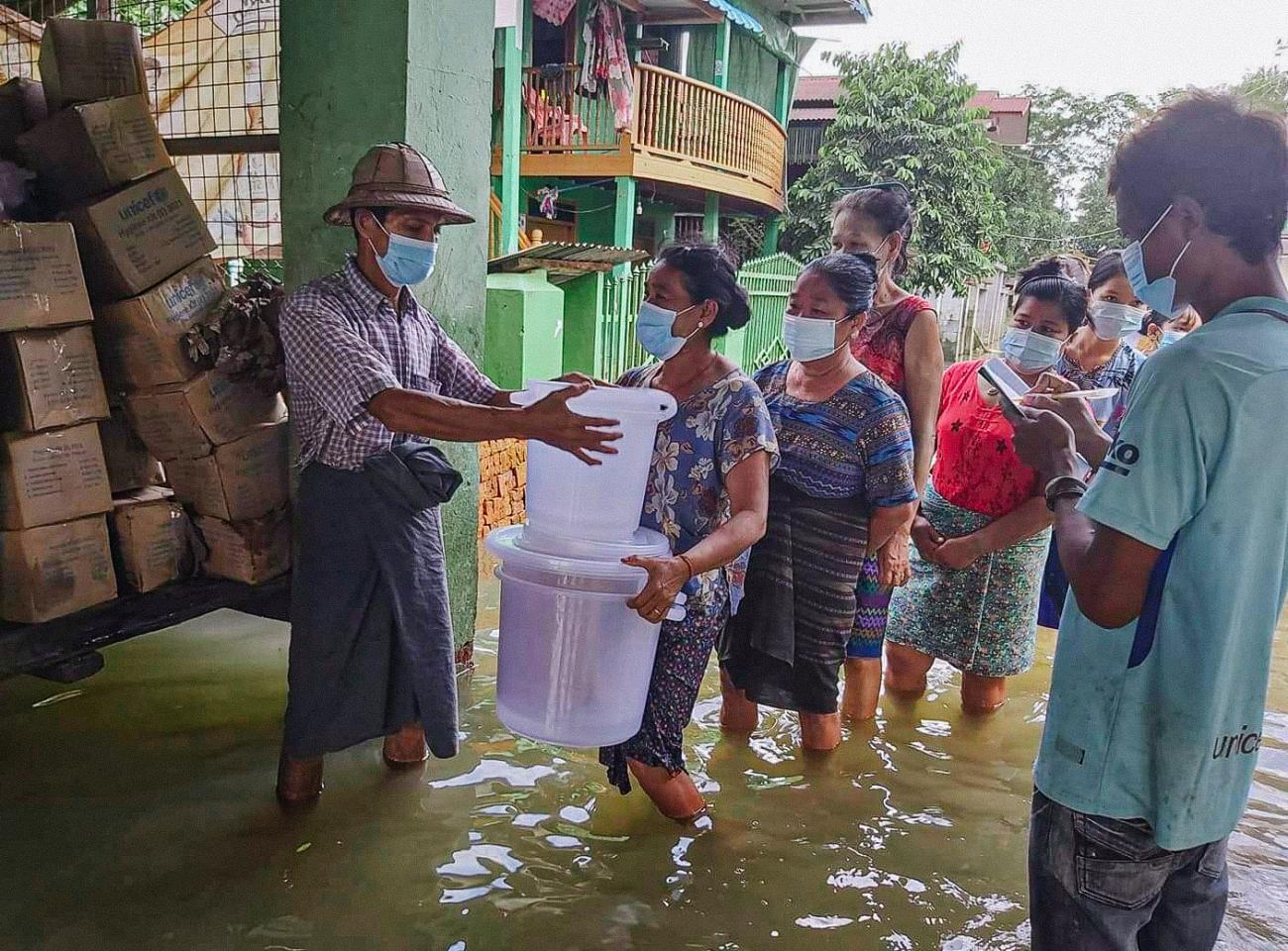 EU Myanmar humanitarian aid provides emergency support during Myanmar crisis