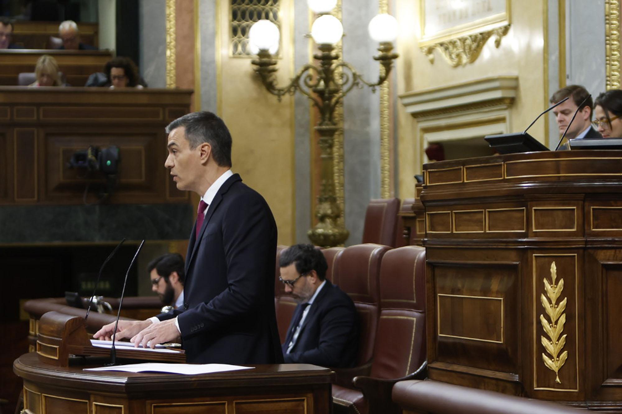 Moncloa Palace headquarters as Spain government controversy remains a major political issue