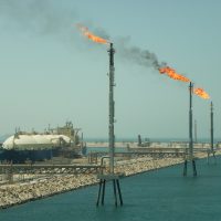 Qatar gas facility damage Ras Laffan LNG plant aerial view showing impact 2026