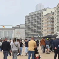 Record 1.3M visitors amid mixed weather & reactions in Ostend Easter