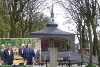 Relic of Saint Bernadette Soubirous of Lourdes arrives in Dadizele 
