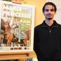 Remco Evenepoel's brother-in-law wins Halle poster contest
