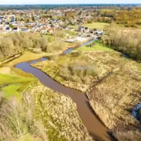 River Aa meanders restored in Vorselaar Grobbendonk