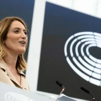 Roberta Metsola wishes Europe a happy new year