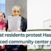 Runkst-residents-protest-Hasselts-reduced-community-center-plans