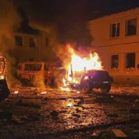 Russia and Ukraine trade massive drone attacks overnight