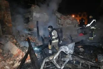 Russia launches 300 drones on Ukraine’s gas facilities