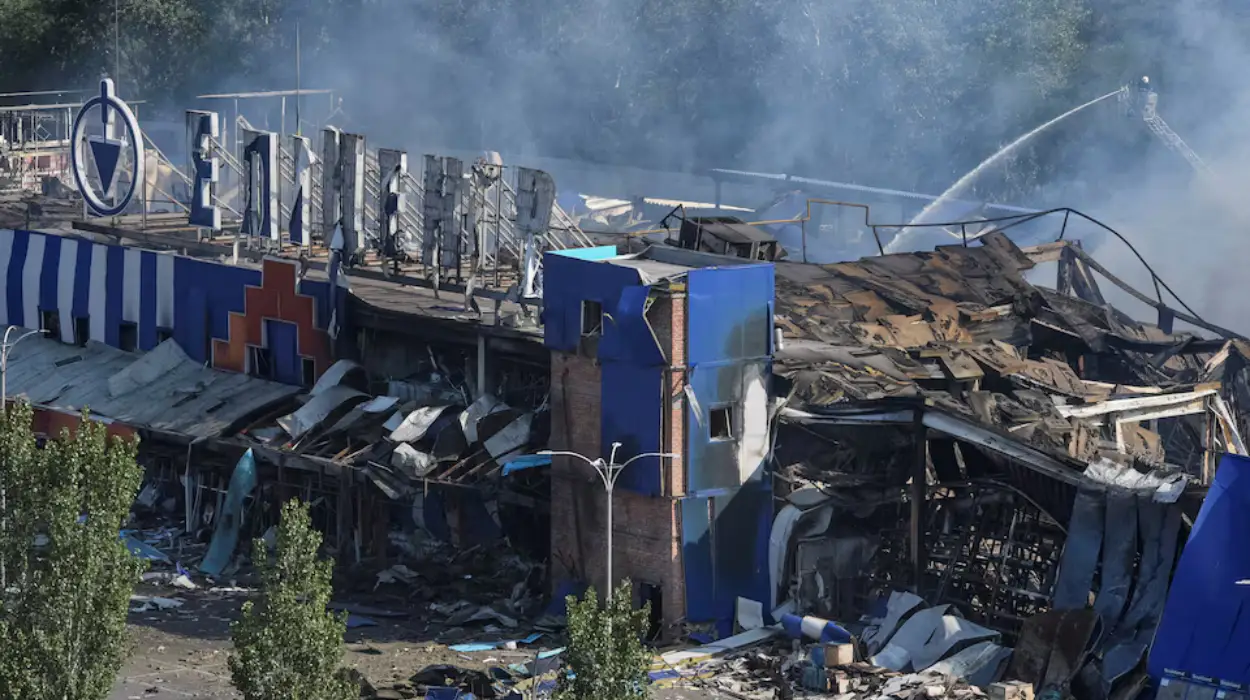 Russia strikes Ukraine’s city of Dnipro, killing 3