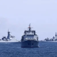 Russian, Chinese navies begin joint drills in Sea of Japan