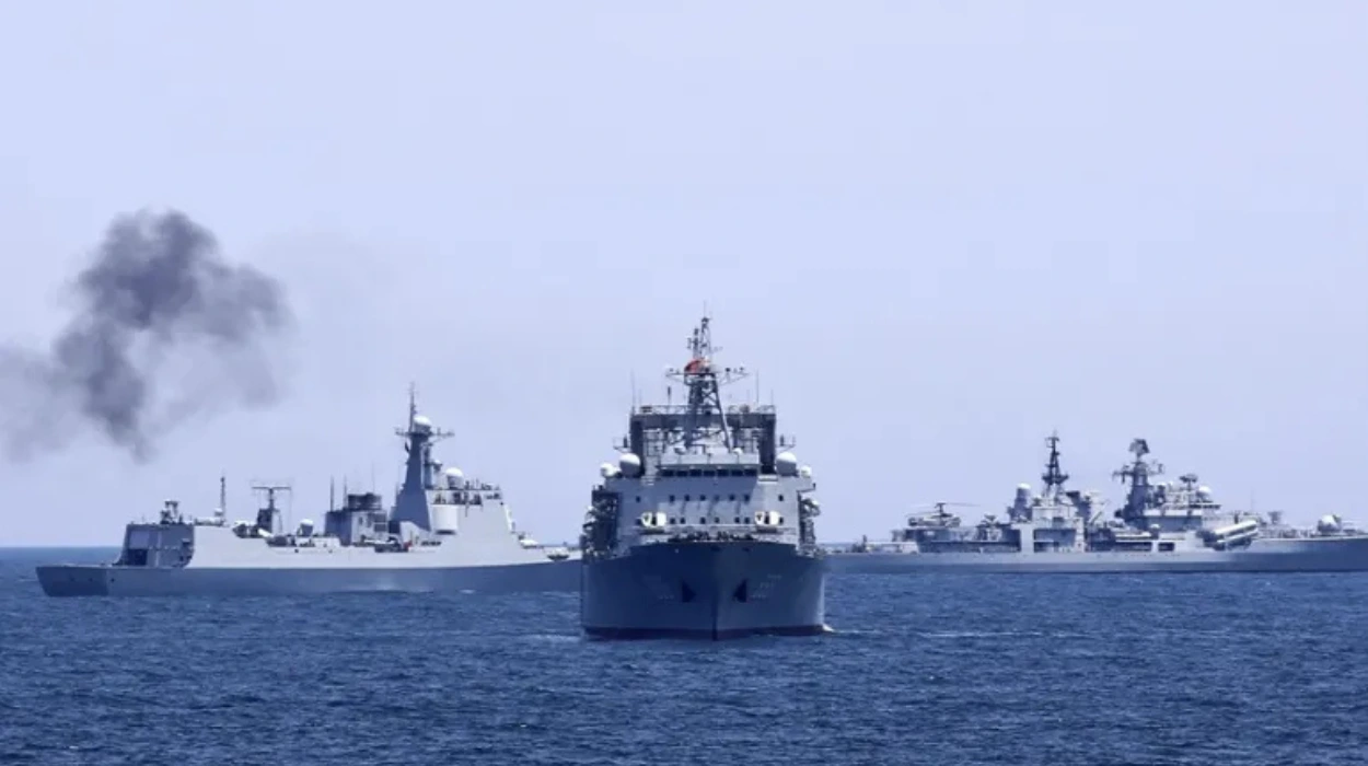 Russian, Chinese navies begin joint drills in Sea of Japan