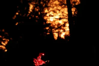 Russian drone strike kills 4, sparks fire in Dnipro