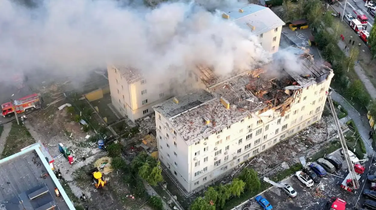 Russian drone strike on Kharkiv kills 7, Ukraine says