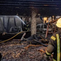 Russian drones target Kyiv region, energy facilities