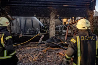 Russian drones target Kyiv region, energy facilities