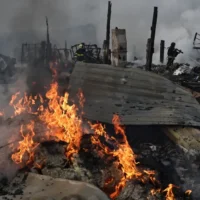 Russian missiles, drones hit railway hub near Kyiv, authorities say