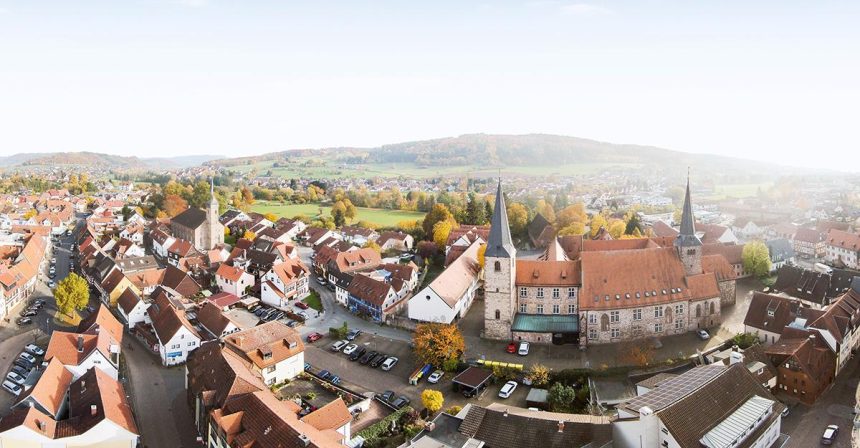 Schlüchtern where police are investigating the A66 wedding convoy