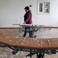 Ukraine violence report hospitalized victims Kyiv medical treatment
