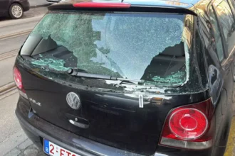 Schaerbeek Police shoot fleeing thief from supermarket 